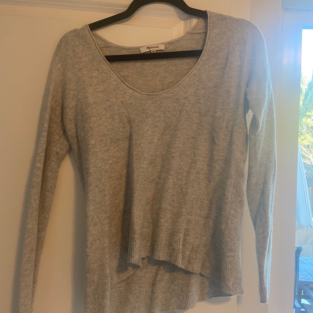 Madewell grey sweater